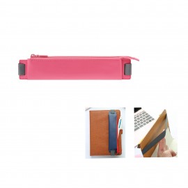 Custom Printed Pen Case with Elastic Band Holder  Custom Printed Pen Case with Elastic Band Holder