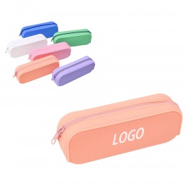 Silicone Waterproof Pencil Pouch Custom Imprinted  Silicone Waterproof Pencil Pouch Custom Imprinted