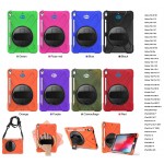 iBank(R) 2020 iPad Air 4 4th Gen 10.9" Case with Hand Strap + Shoulder Strap Logo Branded