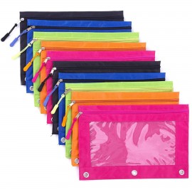 Transparent Zippered Pen Case for Organized Stationery Sleek and Functional with Logo