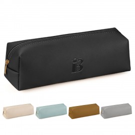 Custom Printed PU Leather Pencil Case Pouch