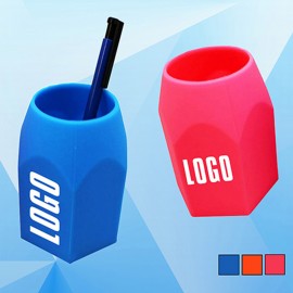 Soft Silicone Pen Holder with Logo  Soft Silicone Pen Holder with Logo