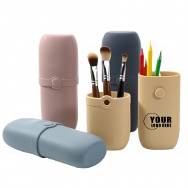 Logo Branded Makeup Brush Storage Case