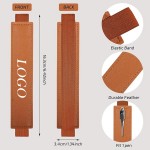 Adjustable Elastic Band Pen Holder with Logo