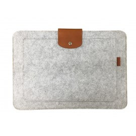 Logo Branded Universal 12" Felt Laptop Sleeve
