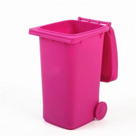 Custom Imprinted Trash Can Shaped Pen Holder