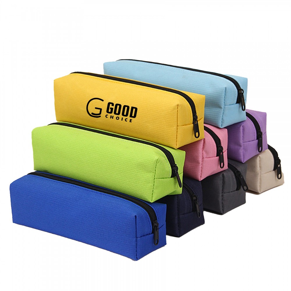 Custom Imprinted Fabric Stationery Stylish Simple Pencil Case