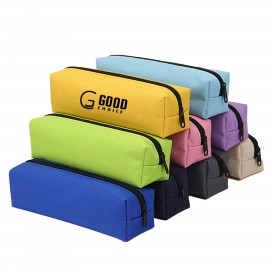 Custom Imprinted Fabric Stationery Stylish Simple Pencil Case