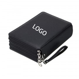 4-Layers Pencil Case W/ 204 Slots Custom Imprinted