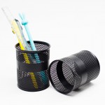 Custom Printed Metal Mesh Pencil Cup