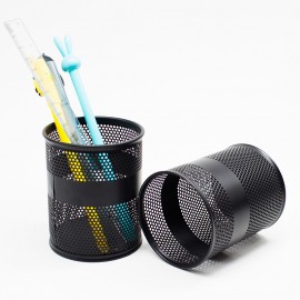 Custom Imprinted Metal Mesh Pencil Cup