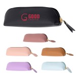 Logo Branded Leather Pencil Case