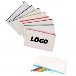 Canvas Zipper Pencil Case Custom Printed