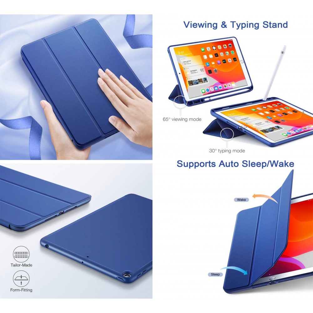 Promotek iBank Smart Cover Case compatible with iPad 10.2'' Custom Printed
