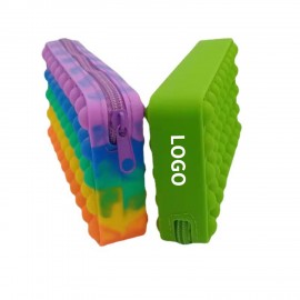 Large Capacity Square Push Pop Bubble Toy Pencil Case Custom Imprinted  Large Capacity Square Push Pop Bubble Toy Pencil Case Custom Imprinted