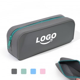 Silicone Pencil Case for Students Custom Printed