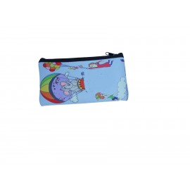 Water Resistant Neoprene Zip Pocket Pen Case Coin Bag Logo Branded  Water Resistant Neoprene Zip Pocket Pen Case Coin Bag Logo Branded