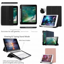 iBank  Leatherette Case compatible with iPad Air 3 2019 / Pro 10.5'' Logo Branded