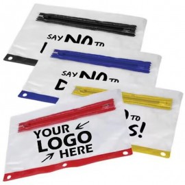 Logo Branded Translucent PVC Pencil Case