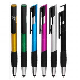 Custom Printed Capacitive Stylus Pens for Touch Screens with Phone Holder
