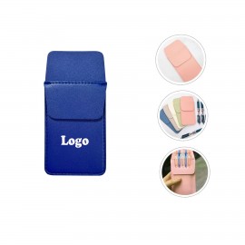 Logo Branded Leather Medical Pencil Case