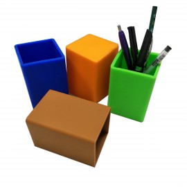 Logo Branded Silicone Brush Pot