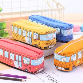 Custom Imprinted Animal Bus Pen Case