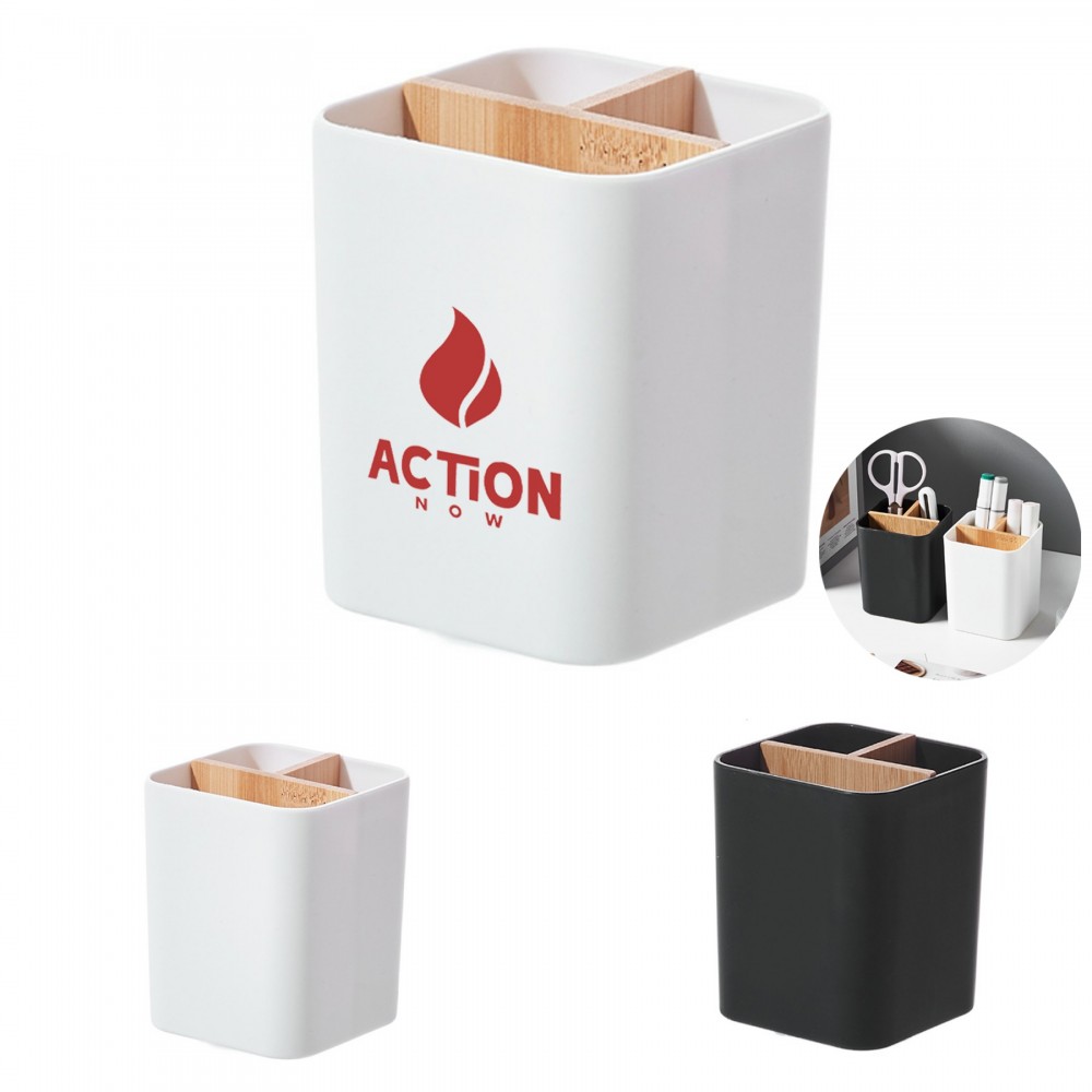 Custom Printed Desktop Pen Holder