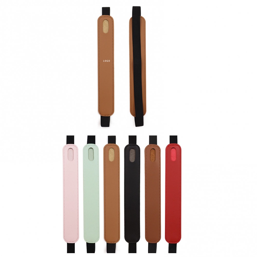 Logo Branded Elastic Band Pen Holder for Notebooks