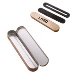 Metal Minimalist Pen Case Logo Branded