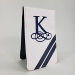 Custom Imprinted Custom Dura-Leather Scorecard Yardage Book Holder