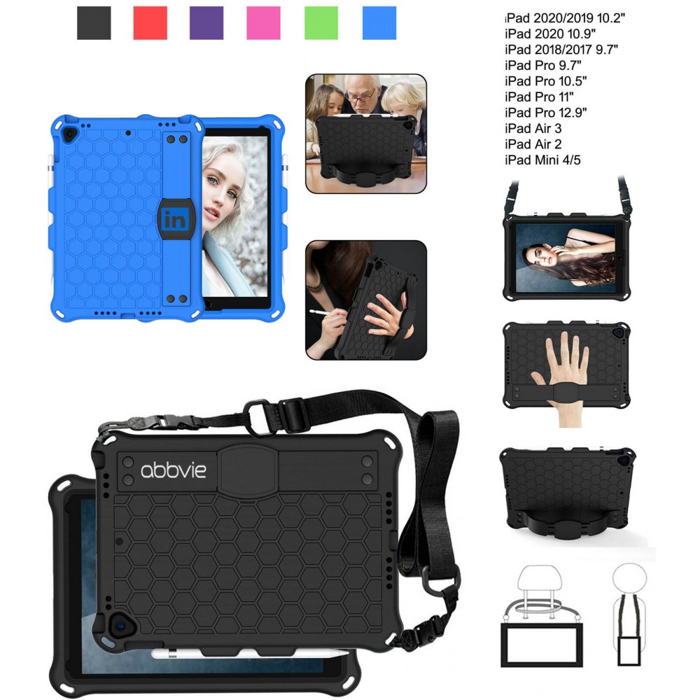 Logo Branded iBank  Shockproof Case compatible with iPad 10.9" 10th Gen 2022, 11" 11th Gen 2025
