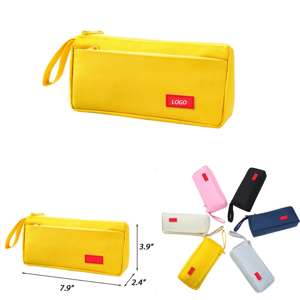 Zipper Pencil Case Logo Branded