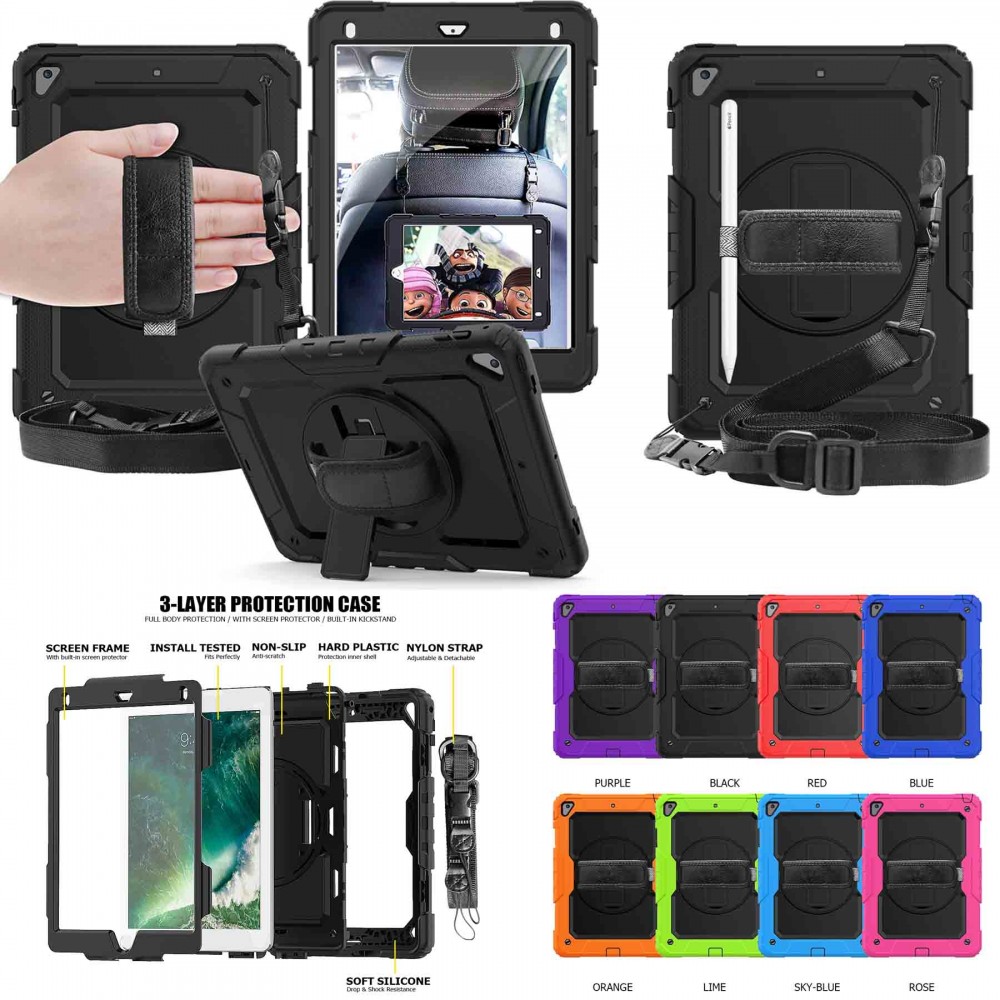 iBank  Shockproof Case compatible with iPad 10.9" 10th Gen 2022, 11" 11th Gen 2025 Custom Imprinted