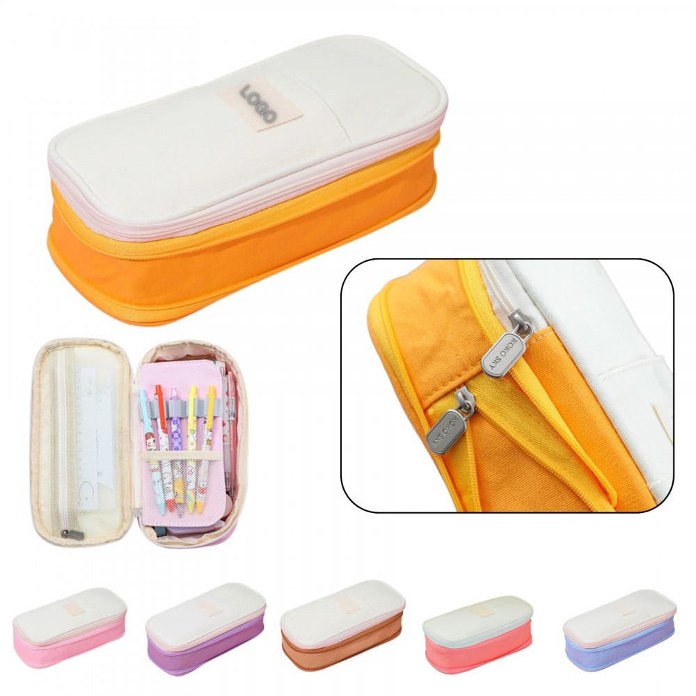 Custom Printed Big Capacity Pencil Case