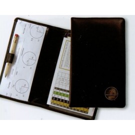 Custom Printed Leatherette Golf Scorecard Holder  Custom Printed Leatherette Golf Scorecard Holder