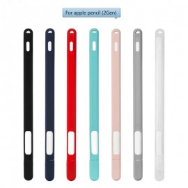 Logo Branded Apple Pencil 2nd 2Gen Silicone Rubber Case