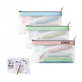 Custom Imprinted Clear Pencil Pouch
