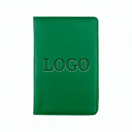 Genuine Leather Golf Scorecard Holder Custom Imprinted