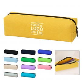 Rectangular pencil Cases with zipper with Logo
