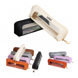 Custom Portable Leather Pen Case