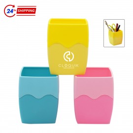 Creative Color Matching Pen Holder Custom Imprinted  Creative Color Matching Pen Holder Custom Imprinted