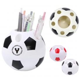 Logo Branded Soccer Pen Holder