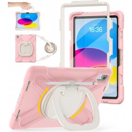 Logo Branded iBank  Shockproof Case compatible with iPad 9th/ 8th/ 7th Generation (iPad 10.2" 2021/2020/2019)