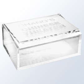 Custom Imprinted All-Purpose Acrylic Keepsake Box  Custom Imprinted All-Purpose Acrylic Keepsake Box