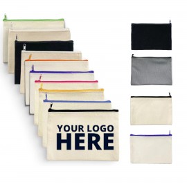 Canvas Pencil Case Custom Printed  Canvas Pencil Case Custom Printed