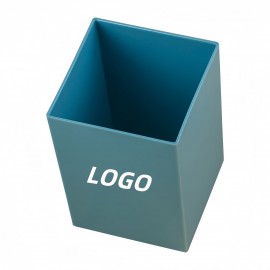 Custom Imprinted Candy Color Multifunctional Stationery Square Pencil Holder