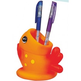Logo Branded Gold Fish Accessory Holder