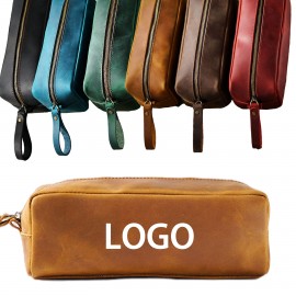 Custom Imprinted Large-Capacity Zipper Pencil Case