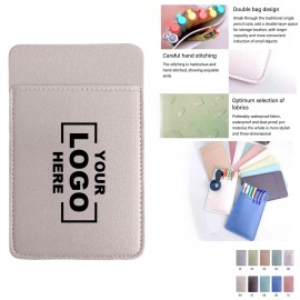 PU Leather Medical Pencil Case Leakproof Clip-On Pouch for Doctors & Nurses Custom Imprinted